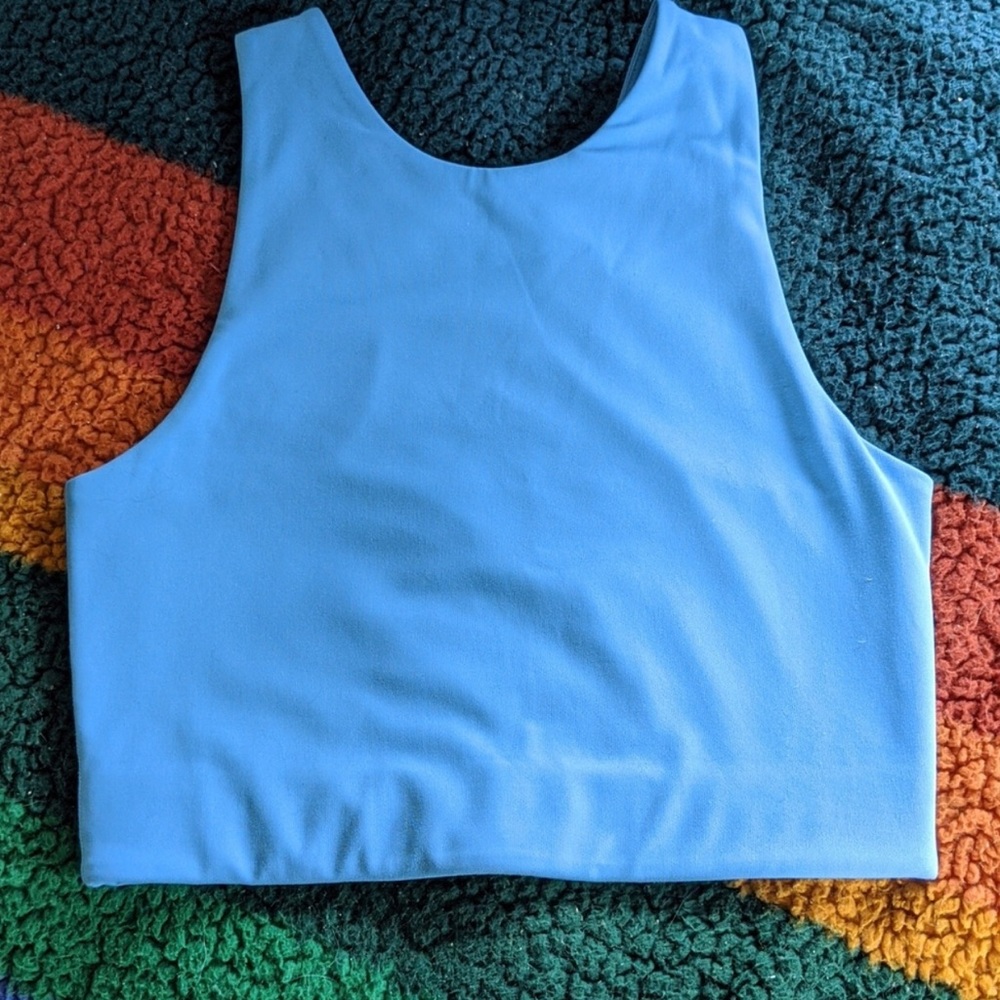 Girlfriend Collective racerback bra. Size S/Small.